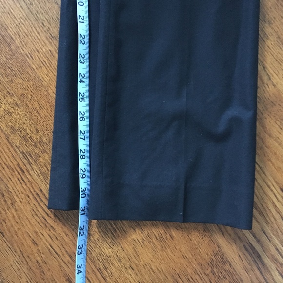 Banana Republic Martin fit lightweight wool straight leg trouser pant sz 6 - Picture 6 of 8